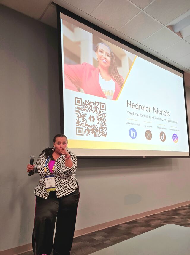 Hedreich presenting at TCEA